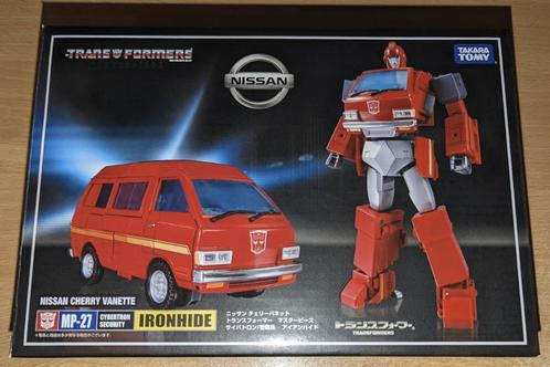TakaraTomy Transformers G1 Masterpiece MP-27 Ironhide +addon, Verzamelen, Transformers, Gebruikt, G1, Autobots, Verzenden