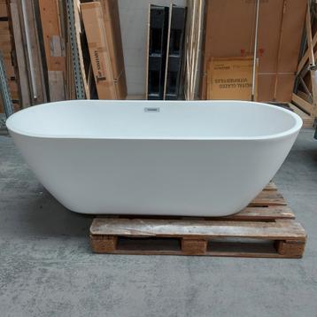 OP=OP Ligbad mat wit overloop en afvoer 170 x 75 x 55 nr250 beschikbaar voor biedingen