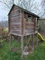 Speehuisje met glijbaan, Kinderen en Baby's, Ophalen, Gebruikt, Hout