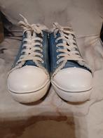 Jeans sneakers 1 keer gedragen maatje 41, Blauw, Nieuw, Ophalen of Verzenden, Sneakers