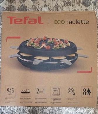 Tefal Raclette Neo Déco Eco Design, Electroménager, Appareils à gourmet, Enlèvement