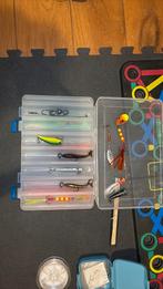 Vishengel+ visgerief, Watersport en Boten, Hengelsport | Zeevissen, Ophalen, Zo goed als nieuw