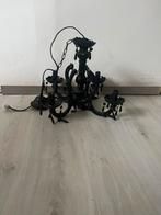 Lustre noir casa 4 branches, Maison & Meubles, Lampes | Lustres, Enlèvement, Utilisé