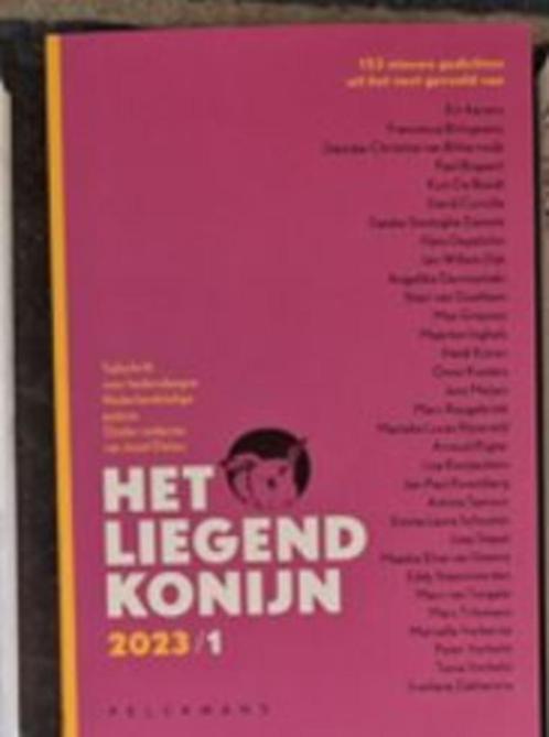 -Het liegend konijn 2023/1 – 153 nieuwe gedichten, Boeken, Gedichten en Poëzie, Nieuw, Meerdere auteurs, Ophalen