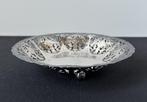 Joli plat en métal argenté, Antiquités & Art, Enlèvement ou Envoi, Argent