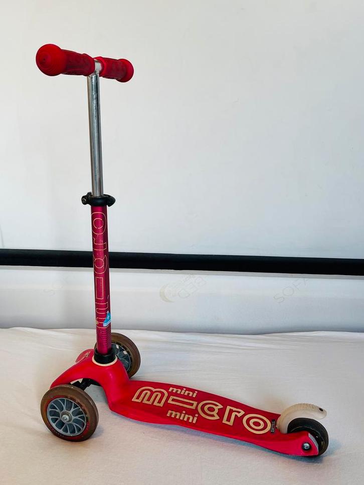 Roze microscooter, Fietsen en Brommers, Steps, Gebruikt, Ophalen