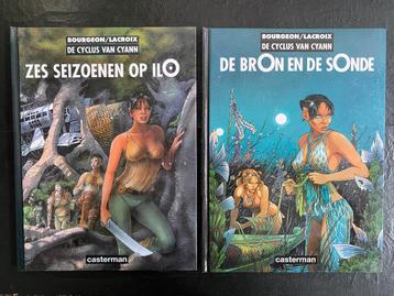 "De Cyclus van Cyann" - 2 HC verhalen - Bourgeon / CASTERMAN beschikbaar voor biedingen