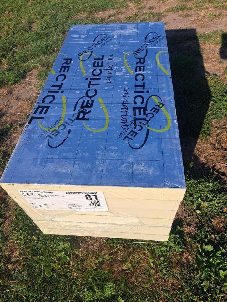 Isolatie PIR 80mm-100mm-120mm, Doe-het-zelf en Bouw, Isolatie en Afdichting, Nieuw, Muurisolatie, Dakisolatie, Hardschuim (Pir)