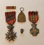 Mooi lot WOI WO1 medailles 1914 - 1918 ABBL, Ophalen of Verzenden