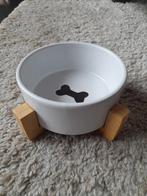 Drinkbak/eetbak in steen, met houder voor honden, Dieren en Toebehoren, Ophalen of Verzenden