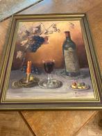Schilderij Piet Vernaillen stilleven - kunstschilder Okegem, Ophalen