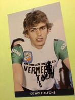 Wielerkaart 1982 team gios vermeer thys fons de wolf signe, Verzenden, Zo goed als nieuw
