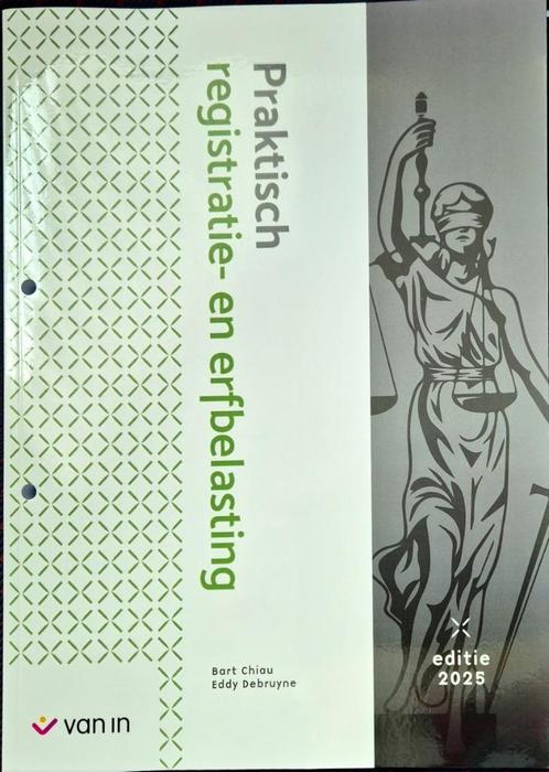 Praktisch registratie- en erfbelasting basisbeginselen 2025, Boeken, Studieboeken en Cursussen, Nieuw, Hoger Onderwijs, Ophalen of Verzenden