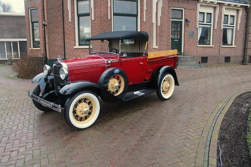 Ford model a pick-up roadster, Auto's, Overige Auto's, Bedrijf, Benzine, Euro 1, Cabriolet, 2 deurs, Ophalen of Verzenden