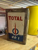 Oud groot TOTAL olie blik, Ophalen of Verzenden, Gebruikt, Verpakking