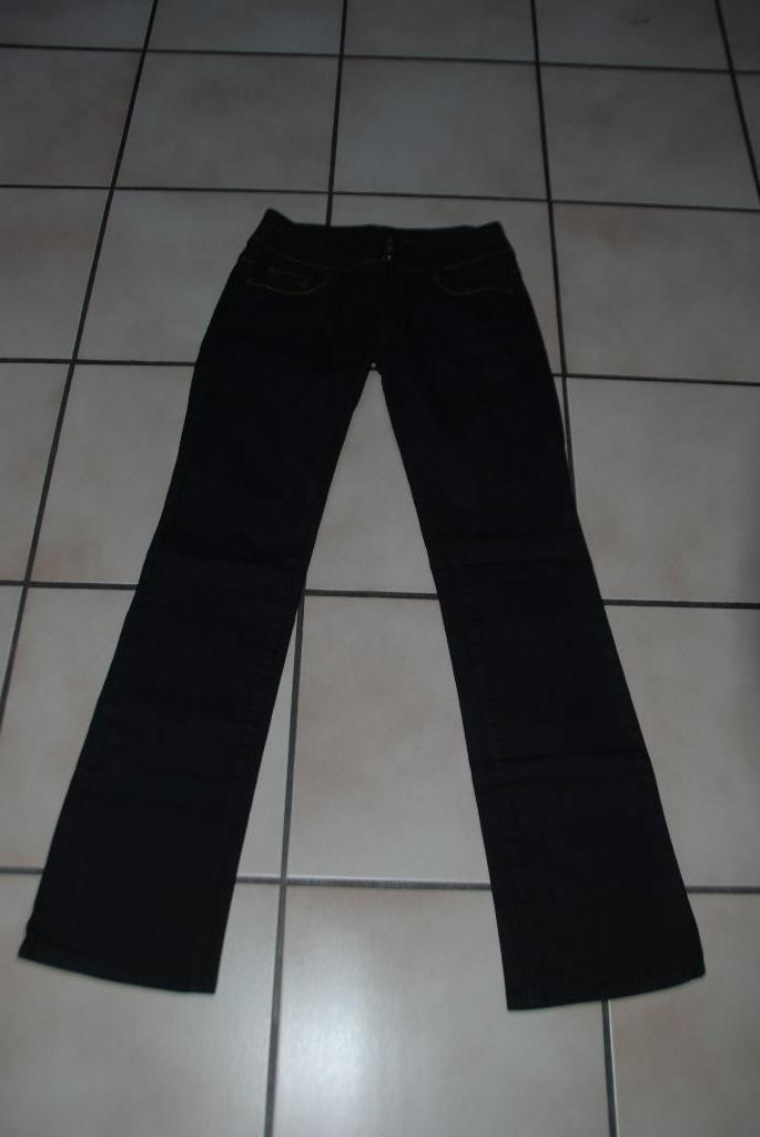 Zwarte damesjeans „MORGAN” Strakke rechte snit T36 NIEUW!, Kleding | Dames, Spijkerbroeken en Jeans, Nieuw, W28 - W29 (confectie 36)