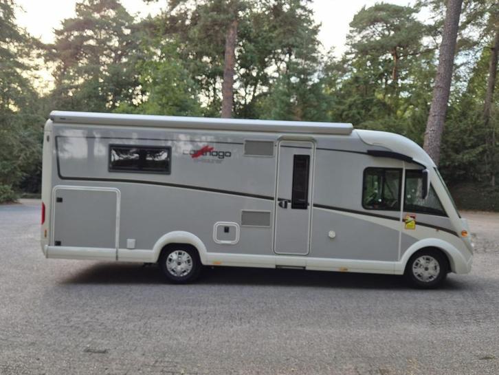 Carthago C-Tourer I 150 QB 3.0 180PK AUT 1eig 26dzkm, Caravans en Kamperen, Mobilhomes, Bedrijf, Integraal, Carthago