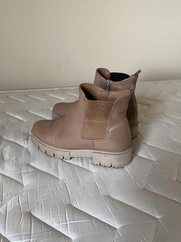 Gabor OptiFit Camel Chelsea Boots