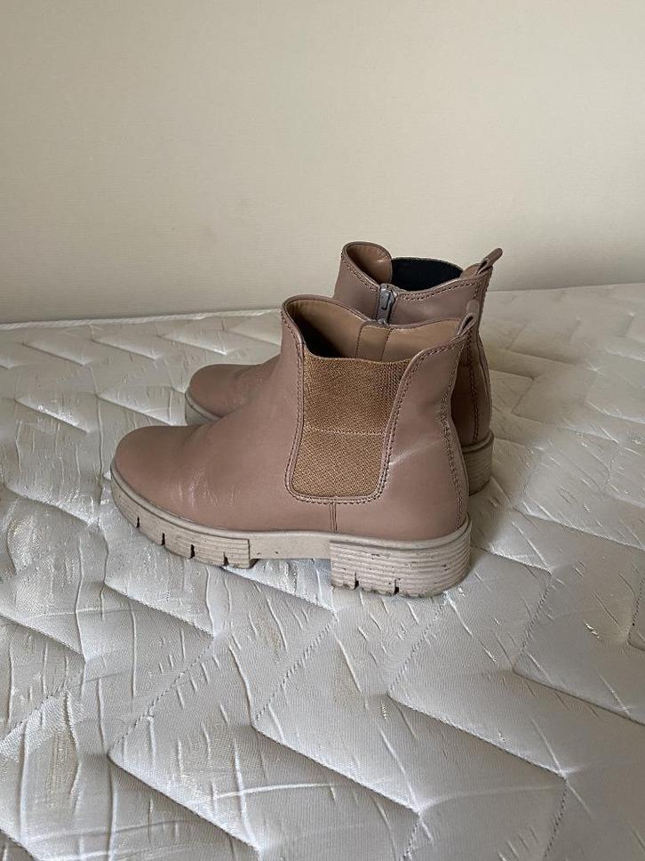Gabor OptiFit Camel Chelsea Boots, Kleding | Dames, Schoenen, Zo goed als nieuw, Lage of Enkellaarzen, Bruin, Verzenden