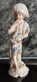 Statue ancienne en porcelaine, XIXe siècle, Enlèvement, Comme neuf