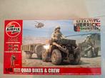 Quads Airfix 1/48 et équipage (2 quads), Enlèvement ou Envoi, Comme neuf, Airfix