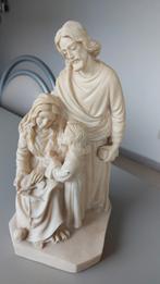 H-familie. Albast  25 hoog. 12 breed., Antiek en Kunst, Ophalen