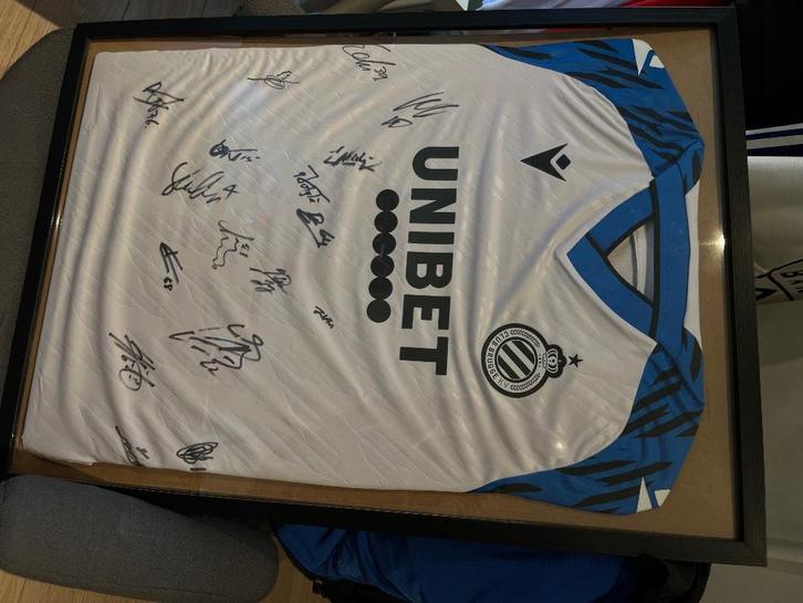 Signed 2023-204 shirt Club Brugge, Verzamelen, Sportartikelen en Voetbal, Zo goed als nieuw, Shirt, Ophalen of Verzenden