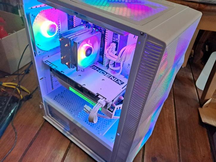 Gaming computer - Core i7 - GTX 1070 - 16gb ddr4 - White, Informatique & Logiciels, Ordinateurs de bureau, Utilisé, HDD, SSD, 16 GB