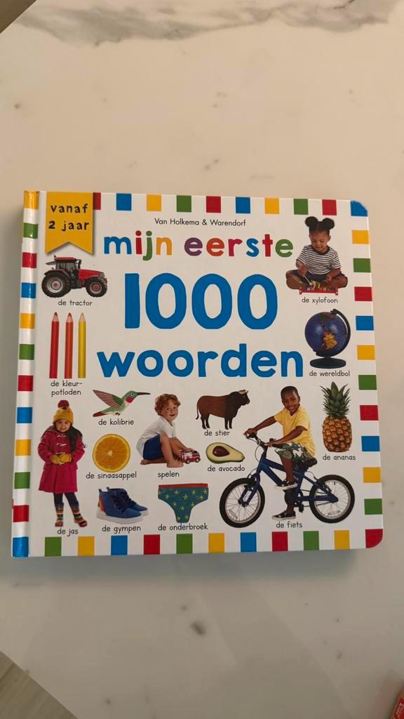 Boek Mijn eerste 1000 woorden, Boeken, Kinderboeken | Baby's en Peuters, Nieuw, 2 tot 3 jaar, Ophalen of Verzenden