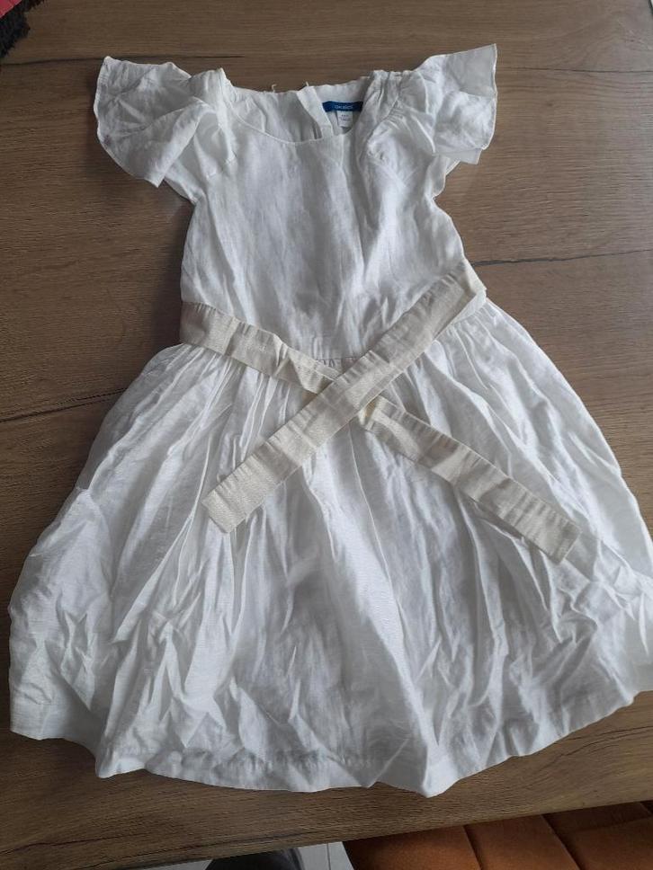 Meisjes jurken maat 128, Kinderen en Baby's, Kinderkleding | Kinder-kledingpakketten, Zo goed als nieuw, Maat 128, Ophalen