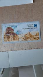 Postzegel blok vietnam, Postzegels en Munten, Bankbiljetten | Azië, Ophalen of Verzenden
