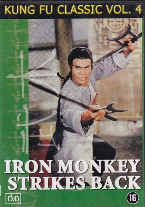 Iron Monkey Strikes Back (1978) Kuan Tai Chen - Ling Chia, Cd's en Dvd's, Dvd's | Actie, Zo goed als nieuw, Martial Arts, Vanaf 12 jaar