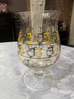 Duvel glas Les Berthom, Verzamelen, Ophalen, Zo goed als nieuw, Glas of Glazen, Duvel