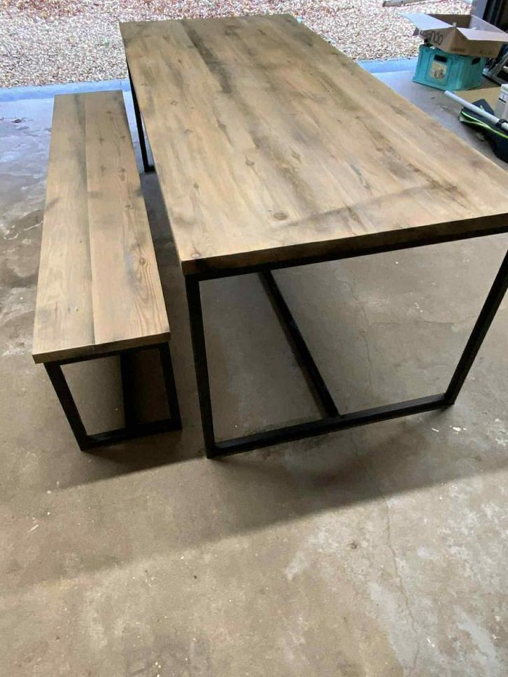 Table et banc, Maison & Meubles, Tables | Tables à manger, Enlèvement