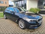 bmw 518d 100 kw automaat verlengde garantie, Auto's, Automaat, Zwart, Leder, Diesel