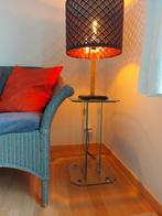 Colonne, bout de canapé en verre 10mm, Enlèvement, Utilisé