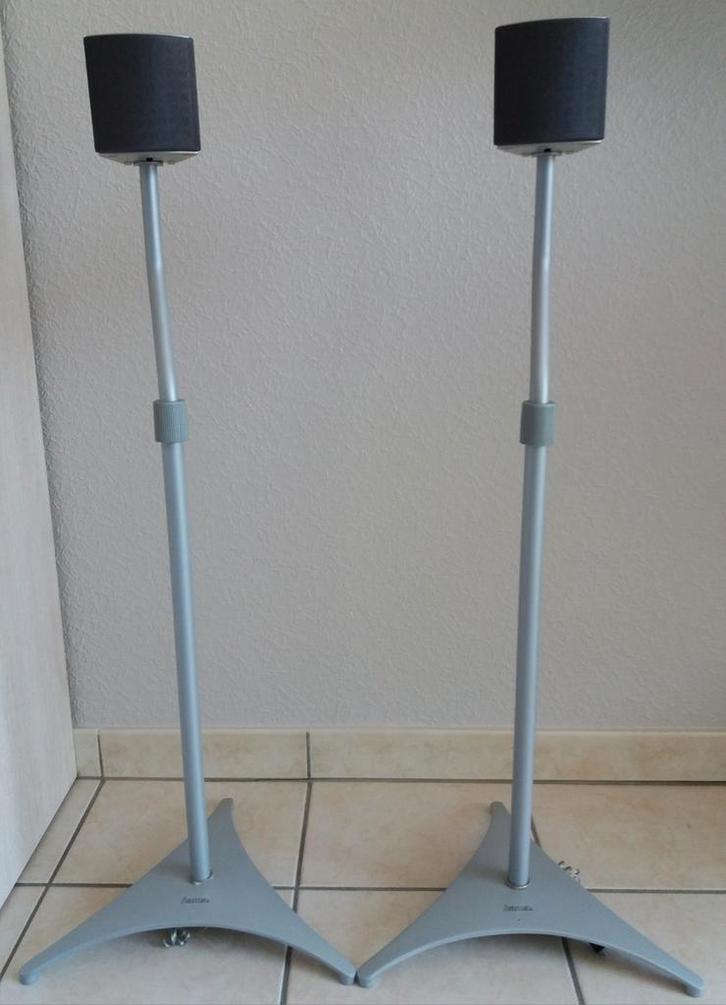 VOGEL'S HAMA Lot de 2 supports de haut-parleurs, Audio, Tv en Foto, Home Cinema-sets, Zo goed als nieuw, Ophalen