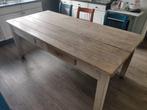 Oude beuken tafel + keuken accessoires, Ophalen