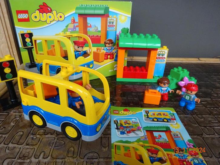 DUPLO Schoolbus - 10528*VOLLEDIG*PRIMA STAAT*, Kinderen en Baby's, Speelgoed | Duplo en Lego, Duplo, Complete set, Ophalen of Verzenden