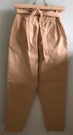 Paperbag broek beige H&M maat 158, Meisje, H&M, Zo goed als nieuw, Ophalen
