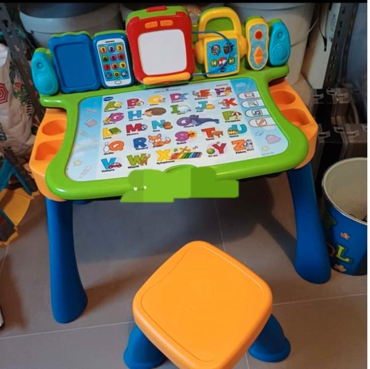 Magi bureau interactif 4 en 1 (version française), Kinderen en Baby's, Speelgoed | Vtech, Zo goed als nieuw, 2 tot 4 jaar, Ophalen