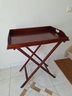 Table d'appoint de style anglais avec plateau en bois amovib, Comme neuf, 55 à 75 cm, Rectangulaire, 60 cm ou plus