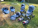 2 stevige Noukies buggy's, complete set mét isofix, Kinderen en Baby's, Kinderwagens en Combinaties, Met autostoeltje, Zo goed als nieuw