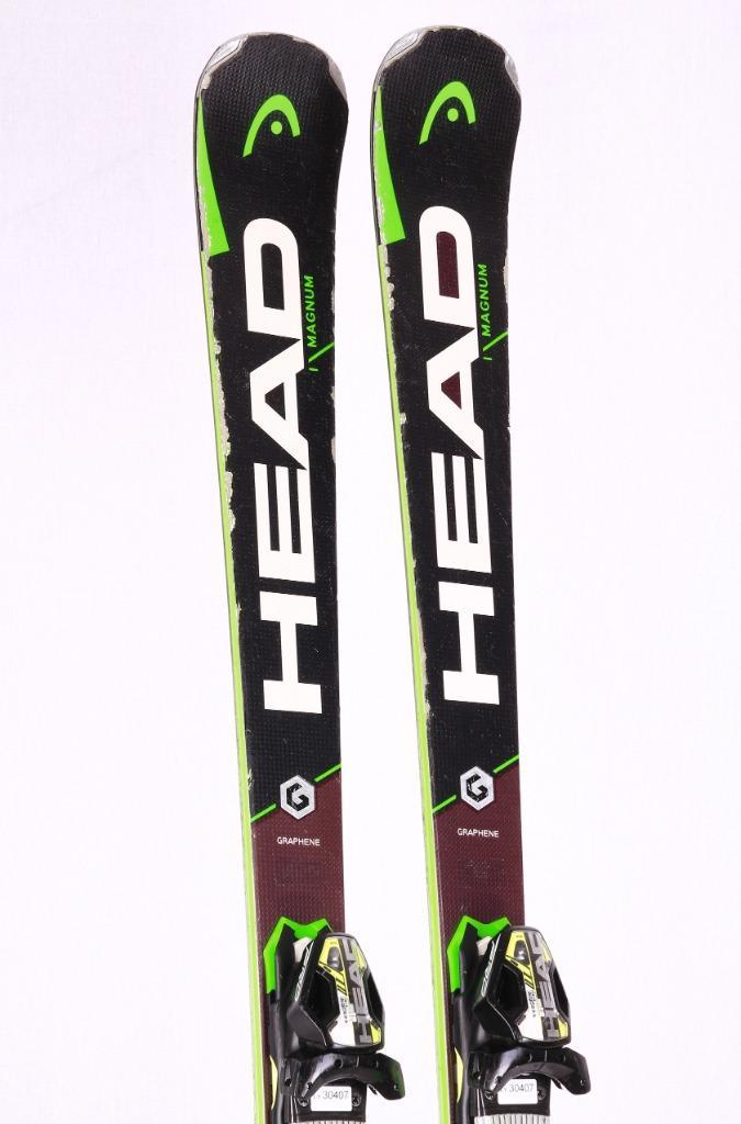 163 ski's HEAD SUPERSHAPE i.MAGNUM SW , GRAPHENE, Sport en Fitness, Skiën en Langlaufen, Gebruikt, Ski's, Ski, Head, Carve, 160 tot 180 cm