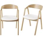 Houten stoelen, Huis en Inrichting, Stoelen, Nieuw, Twee, Hout, Wit