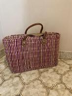 Boodschappentas - Gevlochten mand, Ophalen, Beige