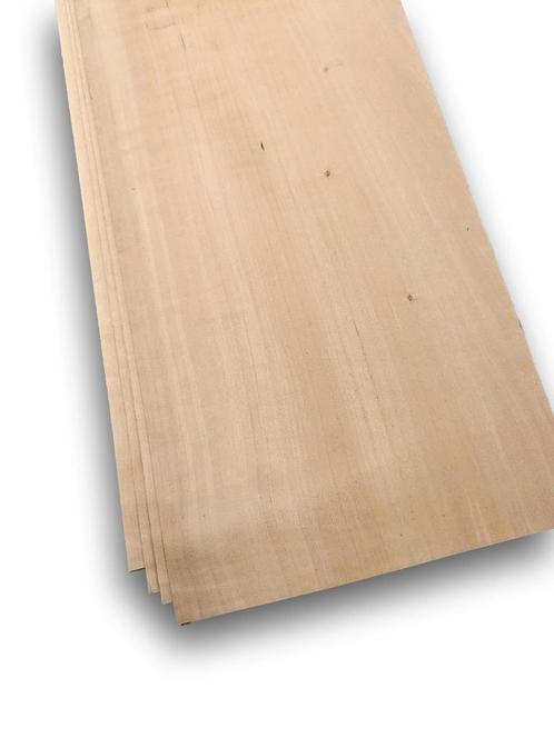 Peren fineer | 4 vellen | 190x17 cm, Hobby en Vrije tijd, Knutselen, Nieuw, Materiaal, Verzenden