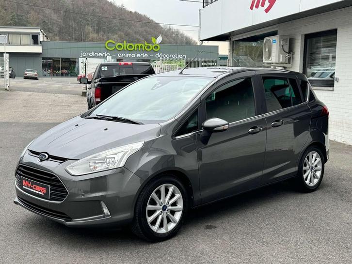 Ford B-MAX 1.5 TDCi TiTANiUM GPS LED JA EURO 6B (bj 2017), Auto's, Ford, Bedrijf, Te koop, B-Max, ABS, Airbags, Airconditioning
