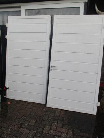 alluminieum deuren wit gekoot  beschikbaar voor biedingen