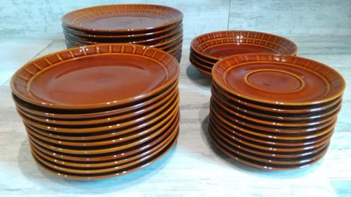 36 borden vintage Pruszkow Polen servies Sylwia Kratka, Huis en Inrichting, Keuken | Servies, Bord(en), Keramiek, Ophalen of Verzenden